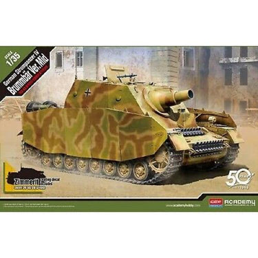 Academy 13525 1/35 German Strumpanzer IV Brummb√§r Ver.Mid Plastic Model Kit